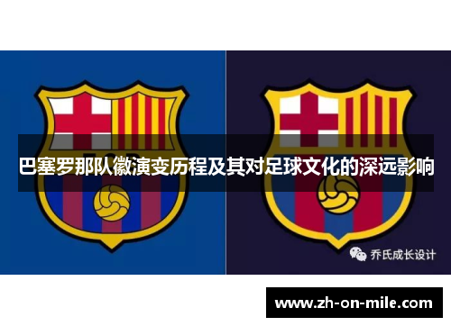 巴塞罗那队徽演变历程及其对足球文化的深远影响 巴塞罗那队徽演变历程及其对足球文化的深远影响